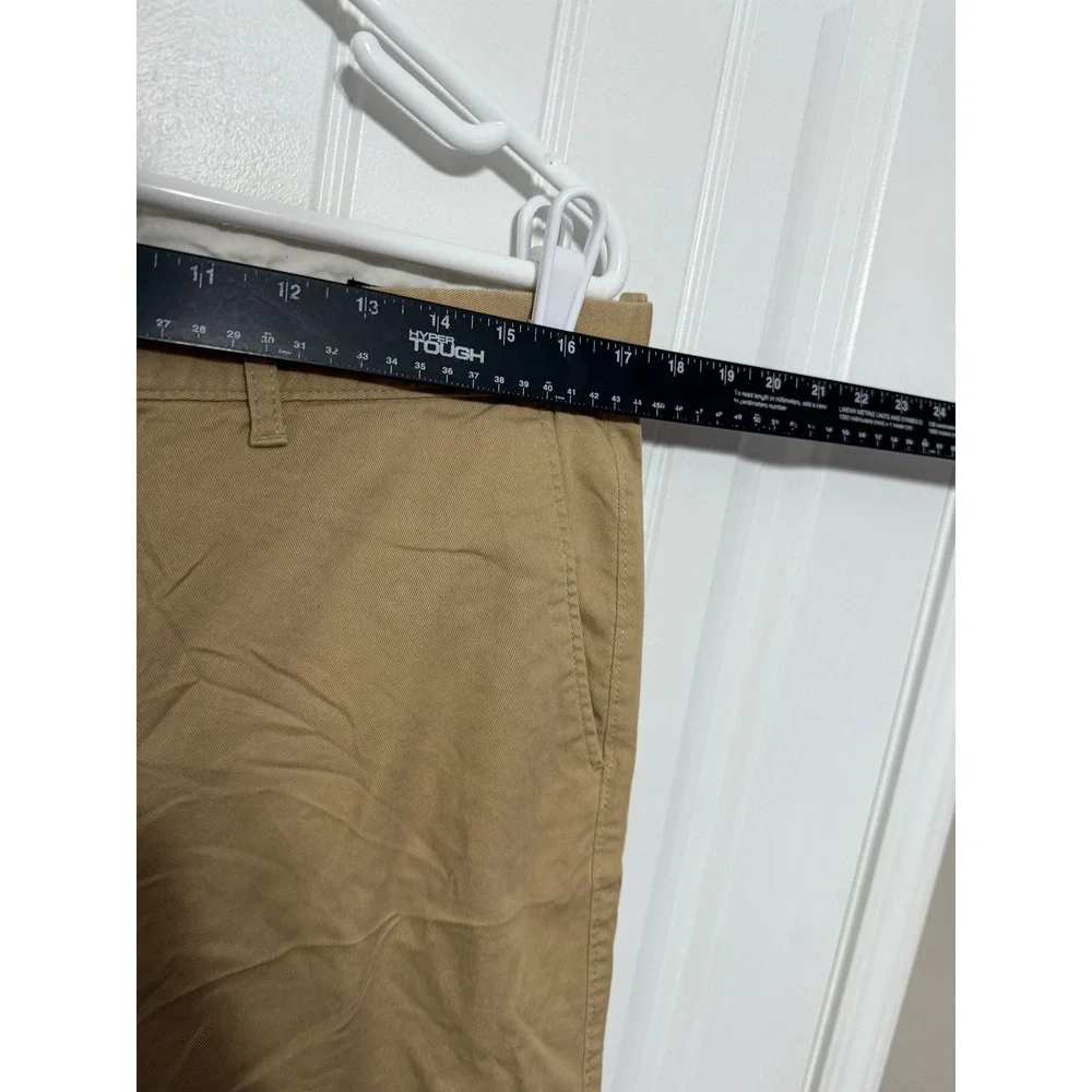J.Crew Pants Mens 34x32 Flex Straight Khaki Chino Stretch Cotton EUC